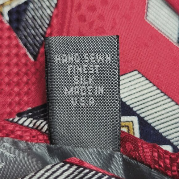 Robert Talbott ~ Silk Abstract Necktie ~ Excellent Condition - Picture 6 of 7